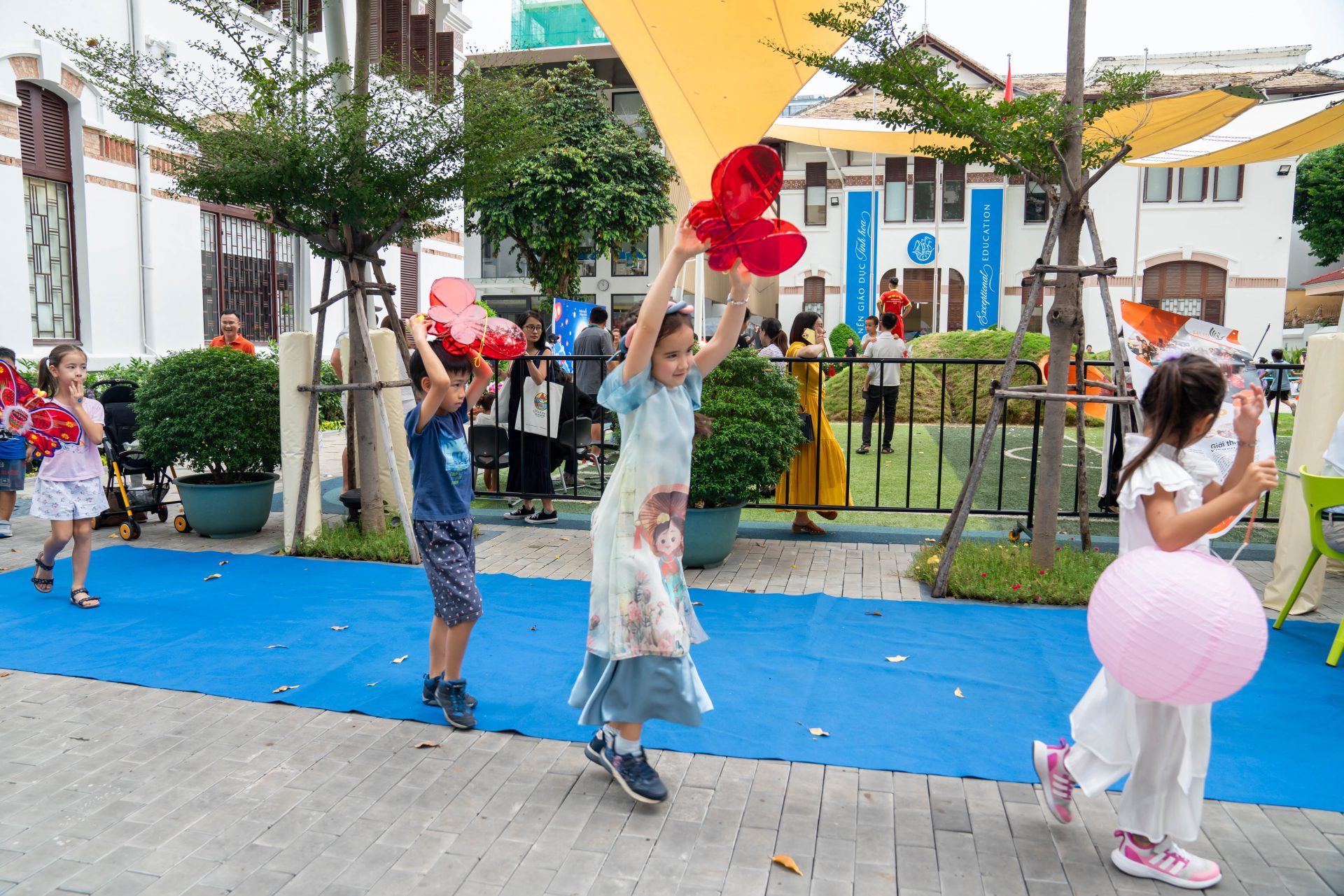 Lantern parade at NLCS HCMC